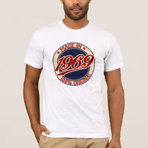 Camiseta Feito Em 1969