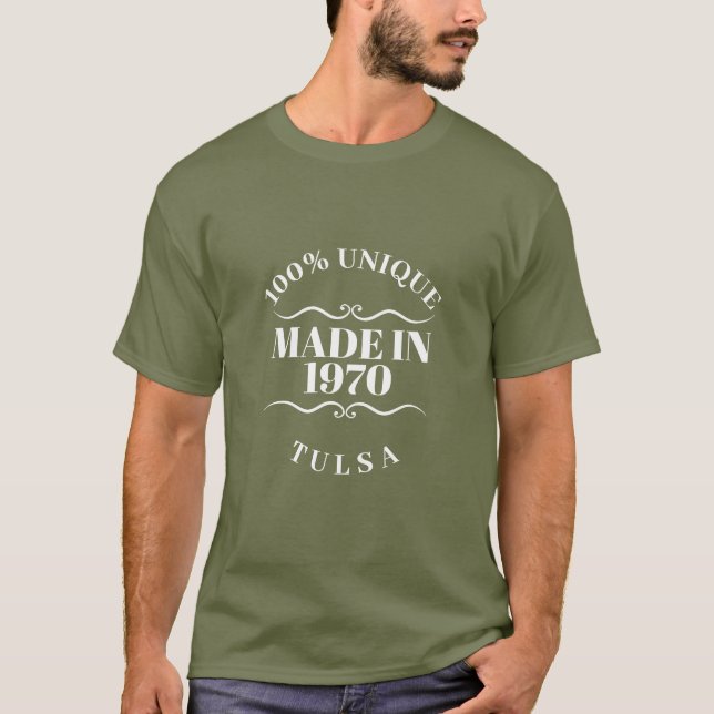 Camiseta Feito em 1970 (Frente)