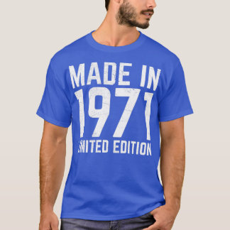 Camiseta Feito em 1971