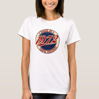 Camiseta Feito Em 1972