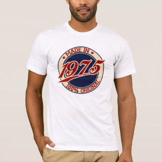 Camiseta Feito Em 1975