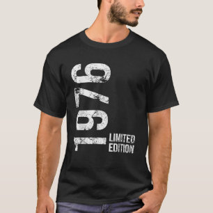 Camiseta Feito em 1976 Design Para Presente Vintage de 50º