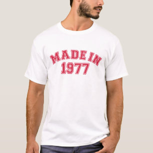 Camiseta Feito em 1977