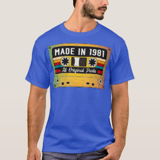 Camiseta Feito em 1981