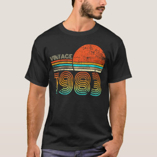 Camiseta Feito Em 1983 38º Aniversário 38 Quarentena