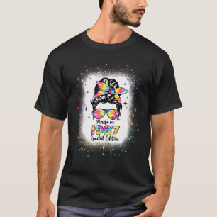 Camiseta Feito Em 1987, Aniversário, Tie Dye Bun Wo
