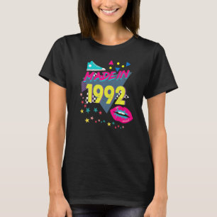 Camiseta Feito em 1992 aniversário de 30 anos 80s 90s 1990s