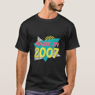 Camiseta Feito Em 2007 16º