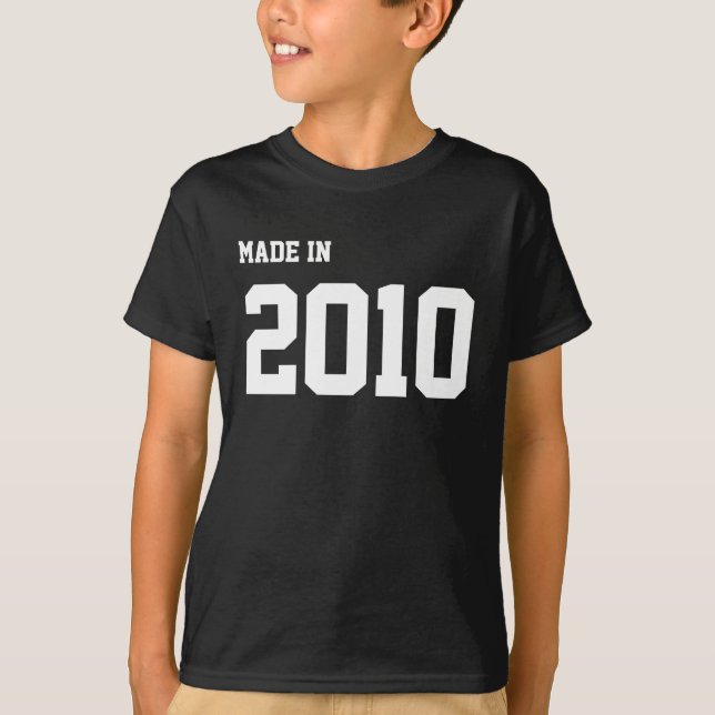 Camiseta Feito em 2010 (Frente)