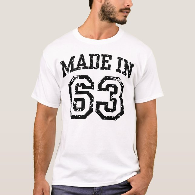 Camiseta Feito em 63 (Frente)