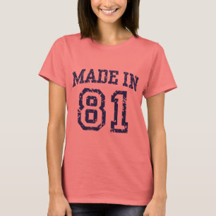 Camiseta Feito em 81
