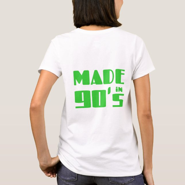 Camiseta Feito em 90 (Verso)