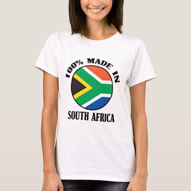 Camiseta Feito em África do Sul (Frente)
