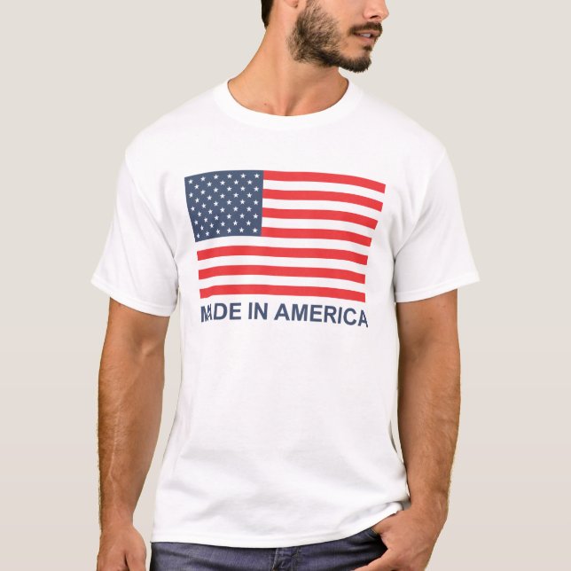 Camiseta Feito em América (Frente)