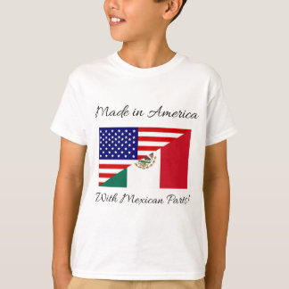 Camiseta Feito em América com peças mexicanas!