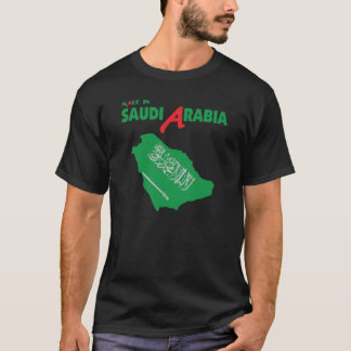 Camiseta Feito em Arábia Saudita