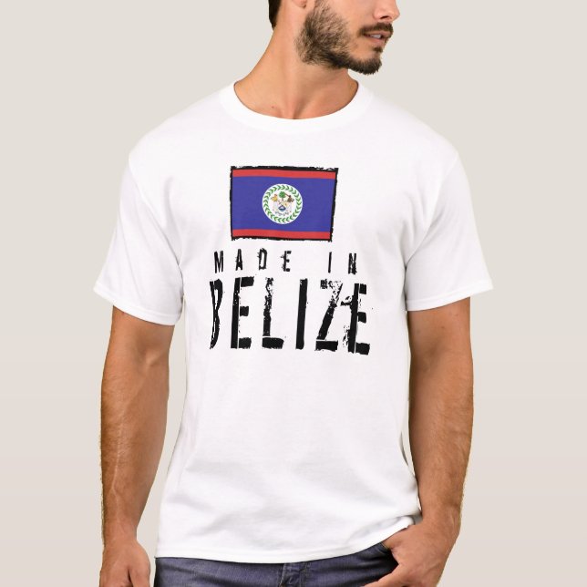 Camiseta Feito em Belize (Frente)