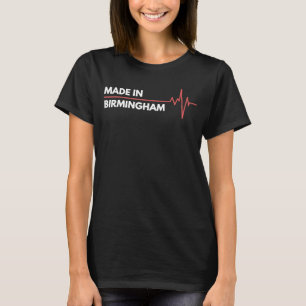Camiseta Feito Em Birmingham England Place Birth Hometown
