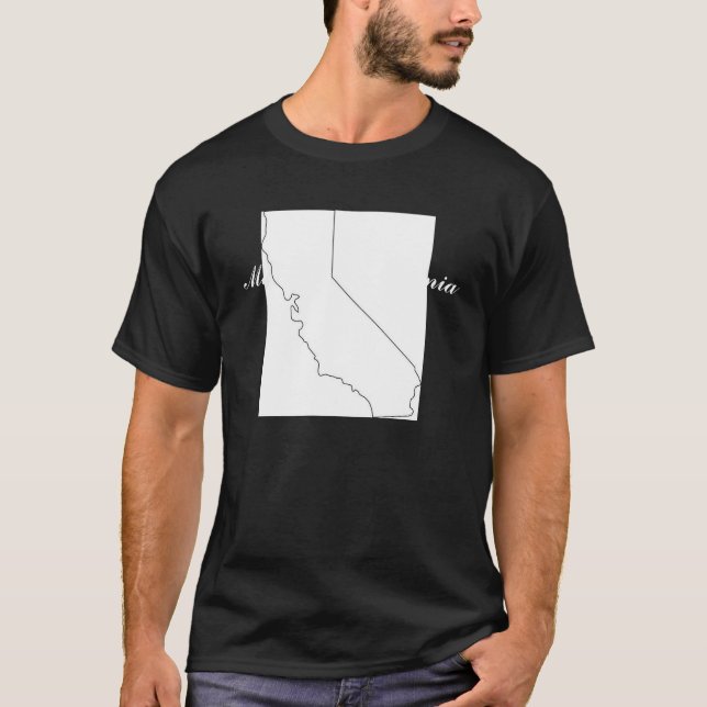 Camiseta Feito em Califórnia (Frente)