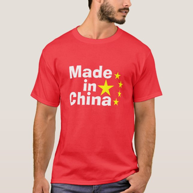 Camiseta Feito em China (Frente)
