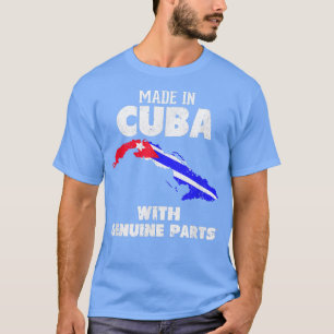 Camiseta Feito em Cuba com Genuine Parts Orgulho Cubano