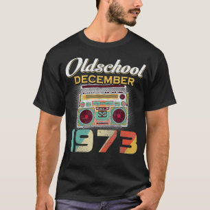 Camiseta Feito em dezembro de 1973, no 46º aniversário incr