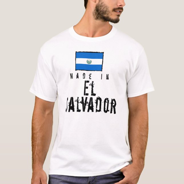 Camiseta Feito em El Salvador (Frente)