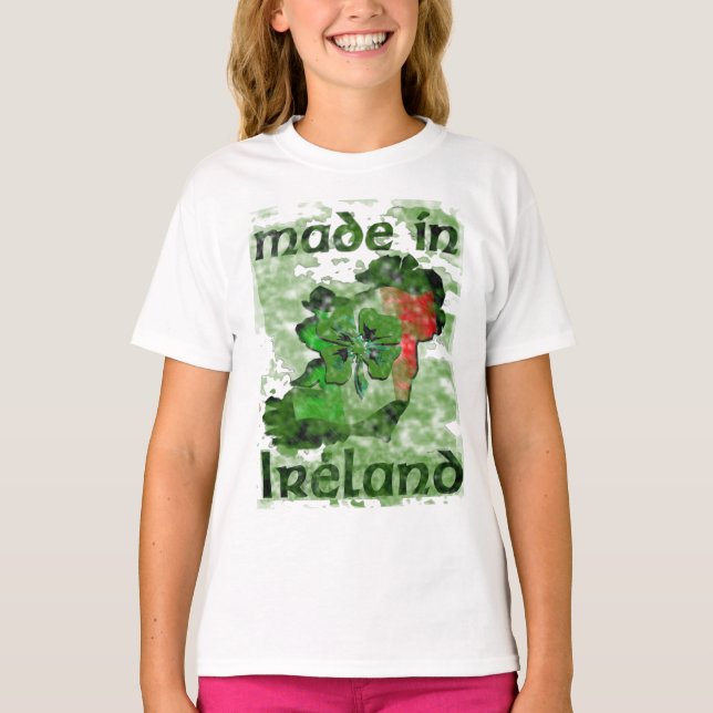 Camiseta feito em ireland (Frente)