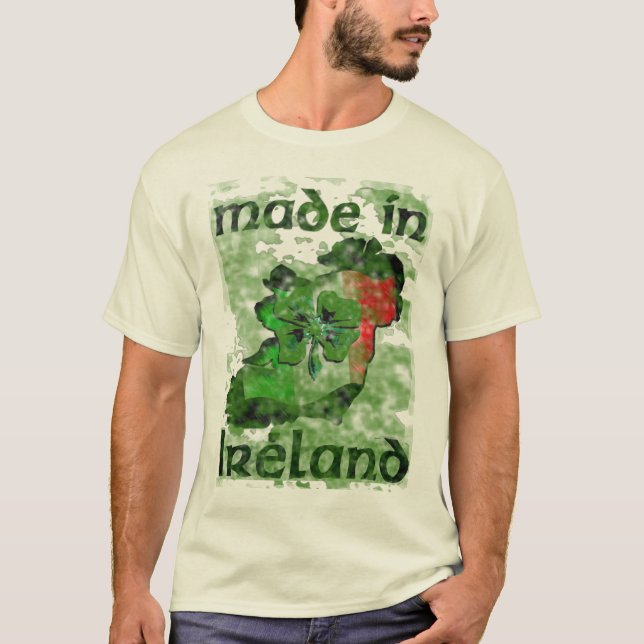 Camiseta feito em ireland (Frente)