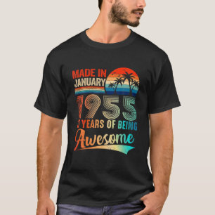 Camiseta Feito Em Janeiro De 1955, 67 Anos De Ser Um Vin In