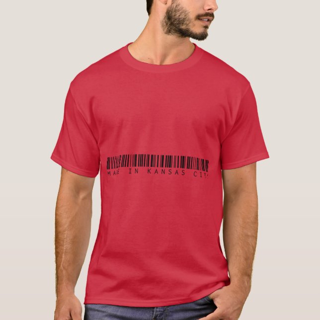 Camiseta Feito em Kansas City Oversized (Frente)