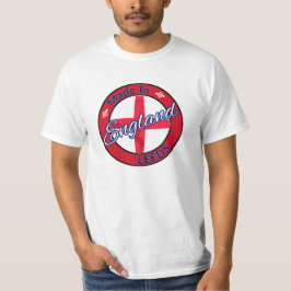 Camiseta Feito em Leeds, Inglaterra, Rua George Flag