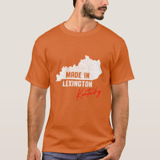 Camiseta Feito Em Lexington Kentucky Oversized