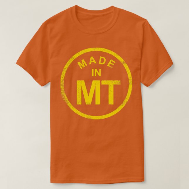 CAMISETA FEITO EM MONTANA (Frente do Design)