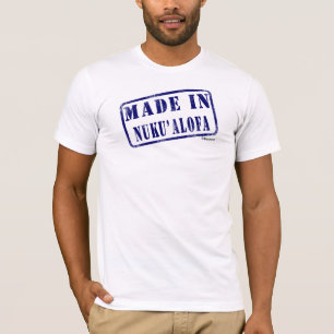 Camiseta Feito em Nuku'alofa