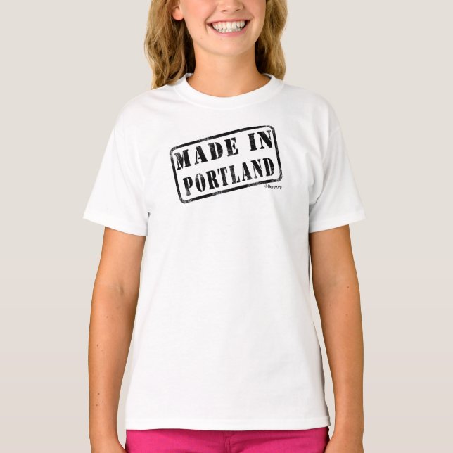 Camiseta Feito em Portland (Frente)