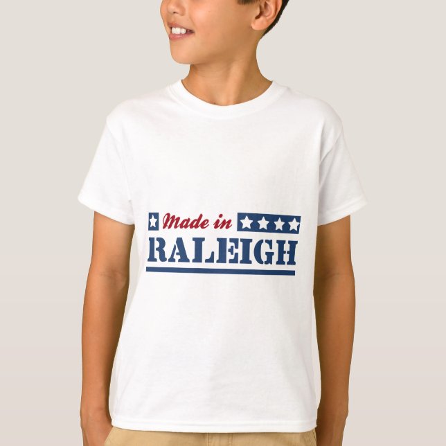 Camiseta Feito em Raleigh (Frente)