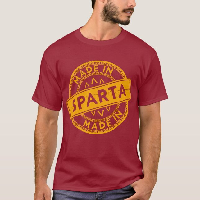 Camiseta Feito em Sparta Mono (Frente)