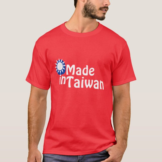 Camiseta Feito em Taiwan (Frente)