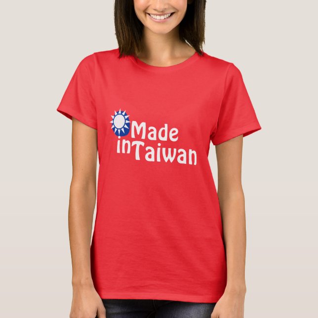 Camiseta Feito em Taiwan (Frente)