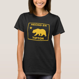 Camiseta Feito em Tipton Califórnia República Costa do Pací