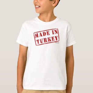 Camiseta Feito em Turquia