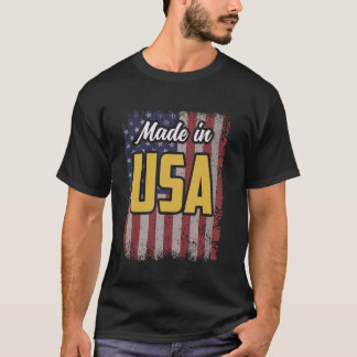Camiseta Feito EUA América