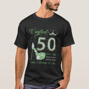 Camiseta Feito Há 50 Anos, Aos 50 Anos, Aos 50 Anos