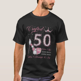 Camiseta Feito Há 50 Anos, Aos 50 Anos, Aos 50 Anos
