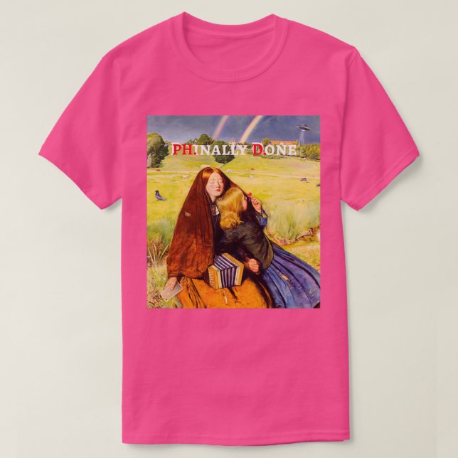 Camiseta Feito inalmente 12 (Frente do Design)