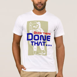 Camiseta Feito lá que t-shirt do homem do espaço do