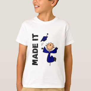 Camiseta FEITO LHE a figura graduação da vara