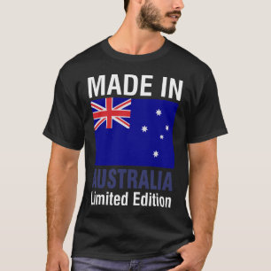 Camiseta Feito Na Austrália Limited Edition