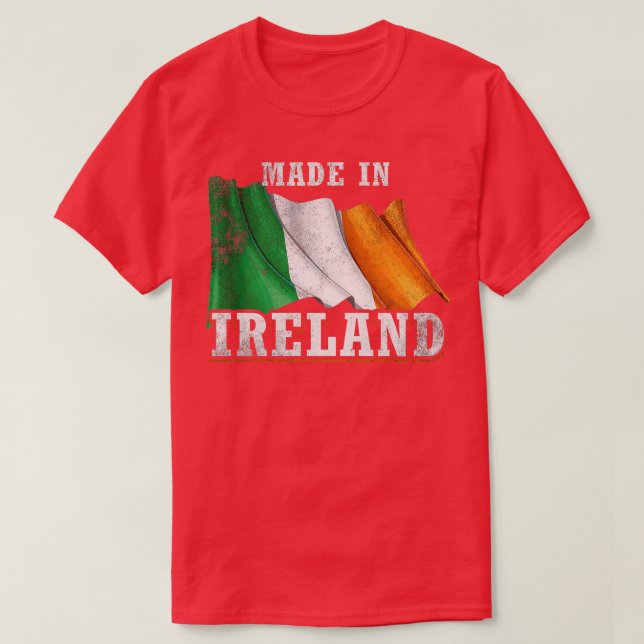Camiseta Feito na Irlanda (Frente do Design)